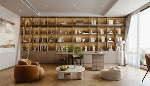 Rendu 3D <span class=keywords><strong>Max</strong></span> de villa de style moderne - Design d'intérieur professionnel, décoration de salon et de chambre de villa - Product Image 2