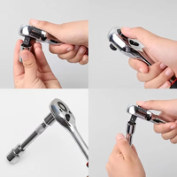 Kit de réparation de clé à cliquet OEM CXS-A-137, 46 pièces, en acier inoxydable, emballé dans une boîte, pour la réparation de vélos/motos/voitures