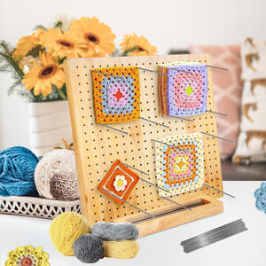 Kits de Crochet, Tabla de Bloqueo de 11 Pulgadas para Crochet, Tabla de Bloqueo para Principiantes - Ideal para Bloquear Cuadrados de Abuela - Product Image 5