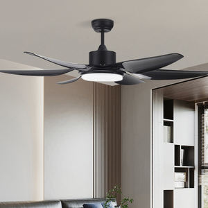 Ventilateur LED de Style nordique avec télécommande ventilateur de plafond en fer américain lumière salon Restaurant étude accessoires d'éclairage à la maison - Product Image 2