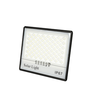 Projecteur LED <span class=keywords><strong>solaire</strong></span> extérieur étanche IP67 200W 400W <span class=keywords><strong>avec</strong></span> <span class=keywords><strong>détecteur</strong></span> de mouvement et télécommande pour jardin, cour et garage - Product Image 1