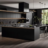 Îlot de cuisine, salle de bain, comptoir de chambre à coucher en marbre naturel poli, grande dalle, taille personnalisée pour appartement intérieur