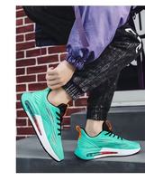 Chaussures de sport décontractées à coussin d'air pour hommes, printemps/automne/hiver, confortables, respirantes, en maille, tendance, vente en gros pour le commerce extérieur