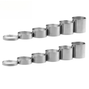 Entretoise de <span class=keywords><strong>rehausse</strong></span> de hauteur pour <span class=keywords><strong>potence</strong></span> de fourche avant de vélo en alliage de titane GR9 GETWICK DJ198 Poli - Product Image 2