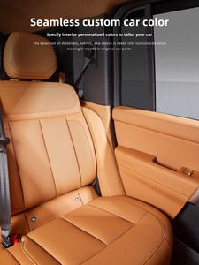 Pour Chery ICAR V27 : Accessoires de modification – Protections latérales et anti-chocs en cuir pour les sièges arrière et les montants C - Product Image 2