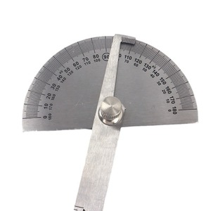 Medidor de ángulos de acero inoxidable, herramienta de precisión industrial de 180 grados para aplicaciones de metalurgia e ingeniería - Product Image 3
