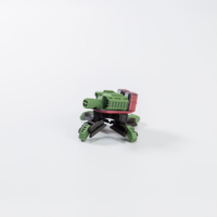 Venta Directa de Fábrica 22 Network, Servicio de Impresión 3D, Mini Tanque Verde de Juguete, Diseño de Moda, Modelo de Tanque de Juguete para Niños
