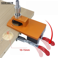 Guide de perçage de trous de charnière 35 mm pour le travail du bois avec fixation, outils de perçage pour portes et armoires