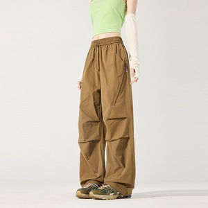 <span class=keywords><strong>Pantalon</strong></span> de travail large pour homme, style parachutiste, pour sports de plein air, randonnée, décontracté, imperméable, séchage rapide, en polyester - Product Image 1