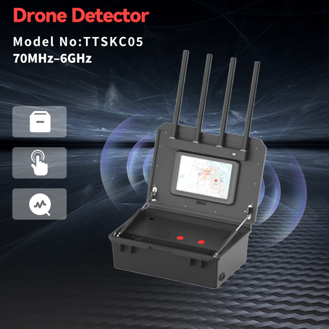 Hot Sale 10km Drone Detector Passive UAV Detection Omnidirectional Drone Tracking Positioning Portable Drone Early Warning