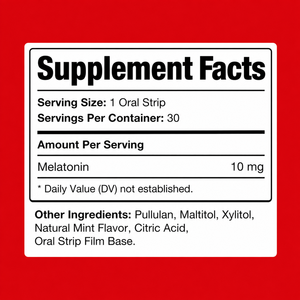 Tiras Orales de Melatonina de Disolución Rápida, Suministro Directo de Fábrica, para Apoyar un Sueño Saludable - Product Image 2