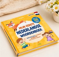 Livre d'apprentissage du vocabulaire néerlandais pour enfants bilingues et pratique de la lecture précoce à la maison et à l'école