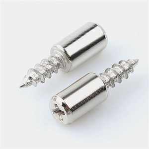 Soportes Cilíndricos de Acero Inoxidable Reforzado Taiming para Estantes, Tornillos de Soporte para Estantes de Gabinetes de Cocina - Product Image 1