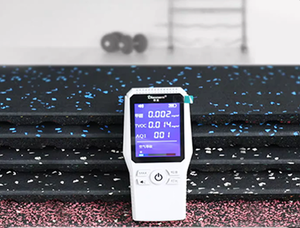 고품질 15mm 두께 헬스장 고무 바닥 매트 충격 흡수 탄성 타일 롤 정원용 방화 헬스장 바닥재 - Product Image 3