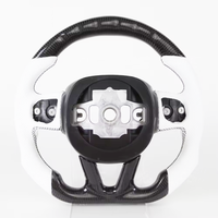 Volant intelligent LED personnalisé de luxe adapté aux Dodge Charger Challenger Hellcat Durango SRT 2015+ en fibre de carbone véritable
