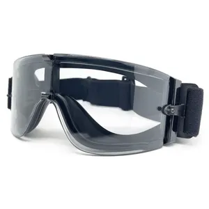 Yijia 도매 오토바이 선글라스 방풍 보호 안전 촬영 안경 스크래치 방지 전술 고글