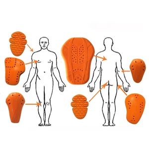 CE Level 2 Memory PU Pad Hüft schutz Motorrad jacke Einsatz schutz - Product Image 4