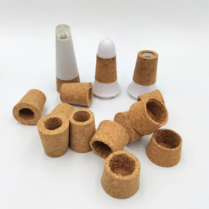 Tùy Chỉnh Nút Chai Bằng Gỗ Nút Chai Tự Nhiên Nút Chai Có Nắp Đậy Với Lỗ Côn Nút Chai <span class=keywords><strong>Stopper</strong></span> - Product Image 4