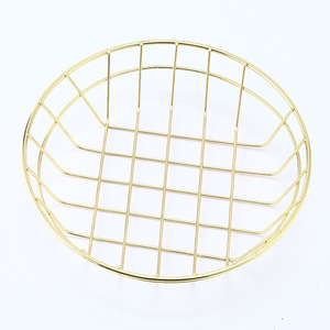 Mini cesta <span class=keywords><strong>de</strong></span> aperitivos occidental para patatas fritas y pollo frito, colador <span class=keywords><strong>de</strong></span> Metal para uso en restaurante, colador para freír y colar - Product Image 5