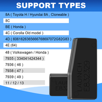Équipement de programmation de clés LAUNCH Remote Maker X431 avec 4 télécommandes universelles, 1 outil d'immobilisation Super Chip, compatible IMMO.