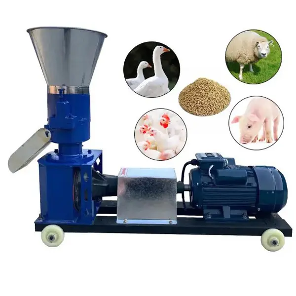 Molino de pellet para alimentación de aves de corral, granulador para pollos, máquina de pellet para alimentación animal, venta