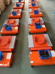 Transportador de Tanques Eléctrico con Batería de 48V, <span class=keywords><strong>Serie</strong></span> JY, Control Remoto Inalámbrico, Patines de Transporte para Maquinaria Pesada - Product Image 5