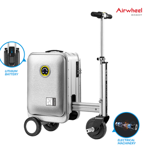 กระเป๋าเดินทางอัจฉริยะ <span class=keywords><strong>Airwheel</strong></span> SE3S รุ่นใหม่ ปี 2026 ขนาด 20 นิ้ว  วัสดุอะลูมิเนียม  แบบล้อลากขึ้นเครื่องได้ - Product Image 3