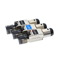 Colokan Modular koneksi bidang SFTP RJ45 8p8c Toolless RJ45 Cat6A CAT7 CAT8