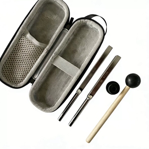 Ensemble de diapasons thérapeutiques MI528 432Hz en aluminium, instrument de vibration avec sac de transport antichoc portable - Product Image 1