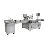 Automatique Pneumatique Beurre D'arachide Pâte Épaisse Compote Chocolat À Tartiner Boissons Produits Chimiques Bocaux En Verre Machine-Pour Métal PLC