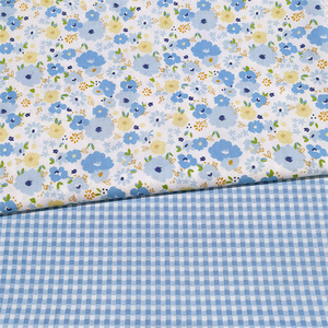 Tessuto di <span class=keywords><strong>Cotone</strong></span> Twill Leggero a Quadri Floreali Henry Wholesale, Tessuto di <span class=keywords><strong>Cotone</strong></span> Stampato Personalizzato per Biancheria da Letto e Abbigliamento per Bambini - Product Image 5