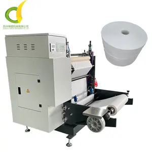 plastic window film/ paper / BOPP film jumbo roll cutting slitting rewinding machine