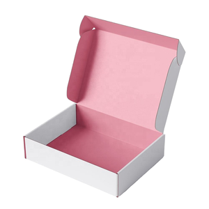 Custom White Corrugated Shipping Boxes Folding Gift Mailing Paper for Cheap Clothing Packaging with Your Own Logo Included - Product Image 3