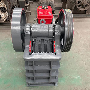 Petit concasseur à mâchoires pour équipement lourd, utilisé pour le traitement de l'or et de la pierre, avec moteur, à vendre - Product Image 3