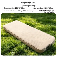 Neue PVC-Luftmatratze mit Eingebauter Elektrischer Pumpe, 10cm Dick mit Hochelastischem Schaumstoff für Outdoor-Camping