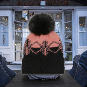<b>Winter</b> Common Outdoor Warm Knitted <b>Hat</b> Character Pattern Image Fashionable Unisex Adult Custom <b>Hats</b> - Product Image 3