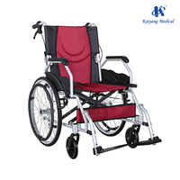 Fauteuil roulant manuel pliable léger en aluminium portable pour adultes, personnes âgées et handicapées, prix du fauteuil roulant