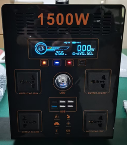 Estación de Energía Portátil de 1500W con Tomas de Corriente Alterna, Batería LiFeP04 de 665.6Wh para Acampar al Aire Libre, Autocaravanas y Hogar - Product Image 5