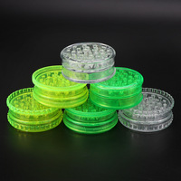 En Stock Grossiste Broyeur à Herbe en Plastique Personnalisé Pas Cher de Haute Qualité