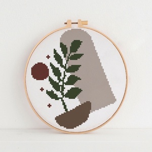Kit de <span class=keywords><strong>broderie</strong></span> au point de croix Paysage au lever du soleil, <span class=keywords><strong>broderie</strong></span> artisanale DIY avec tissu pour point de croix, <span class=keywords><strong>d</strong></span>écoration murale pour <span class=keywords><strong>la</strong></span> maison - Product Image 3