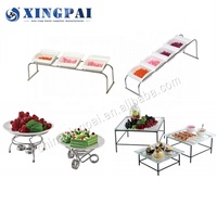 Équipement de traiteur XINGPAI, plateau en céramique décoratif, bol à fruits, présentoirs à salade