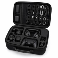 Boîte de protection en EVA personnalisée pour équipement audio et caméra, étanche et antichoc, avec emplacements en mousse sur mesure, logo OEM ODM