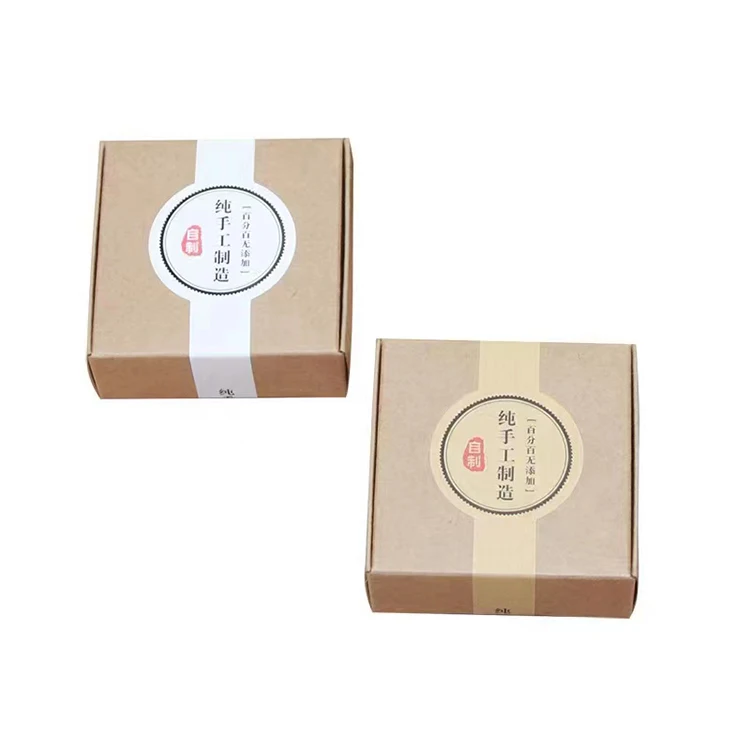 eco friendly custom clear gift packaging bar soap box luxury paper printing handmade soap package box