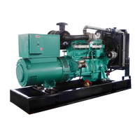 Groupe électrogène 300 kW 200 kW 100 kW d'occasion, moteur Cummins, châssis ouvert, ATS, refroidissement par eau, démarrage électrique 24 V CC, économique, durable et robuste