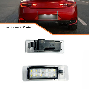Luz de Matrícula Renault Infiniti Nissan 205mm Integrada LED Blanca PZ210 - Product Image 4