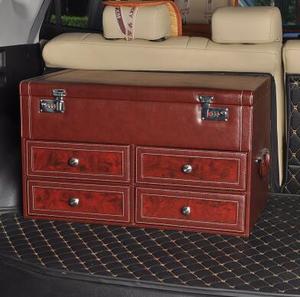 Kotak penyimpan bagasi mobil lipat kotak penyimpan kulit - Product Image 2