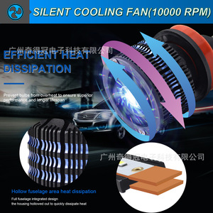 K20 Car <b>Led</b> <b>Headlights</b> H4 12000 Lm 50W High Low Beam For General Vehicles - Product Image 5