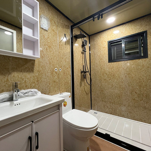 Casa Contenedor Expandible de 40 Pies, Personalizada, de Instalación Manual, con Tres Dormitorios y Una Sala de Estar - Product Image 5