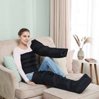 Système de thérapie par compression d'air Fofo, masseur pour les pieds et le corps, contrôle du temps, soulagement de la douleur, soins avancés, utilisation pour les bras et les jambes, pièces de rechange gratuites