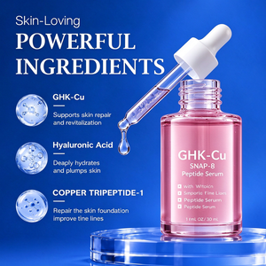 เซรั่มบำรุงผิวหน้า GHK Cu SNAP 8 เปปไทด์ ผสมคอปเปอร์ไตรเปปไทด์ 1 โซเดียมไฮยาลูโรเนต ช่วยเติมความชุ่มชื้น บำรุงผิวให้เรียบเนียน ลดเลือนริ้วรอย - Product Image 3